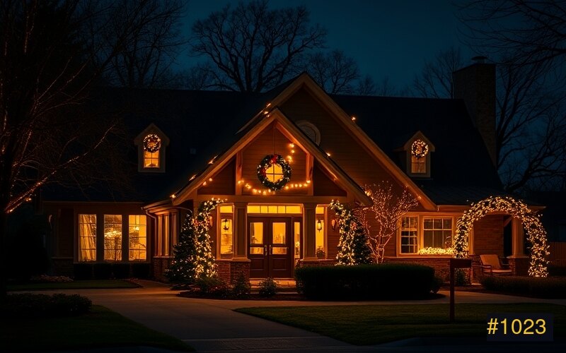 Retirement Communities holiday lighting