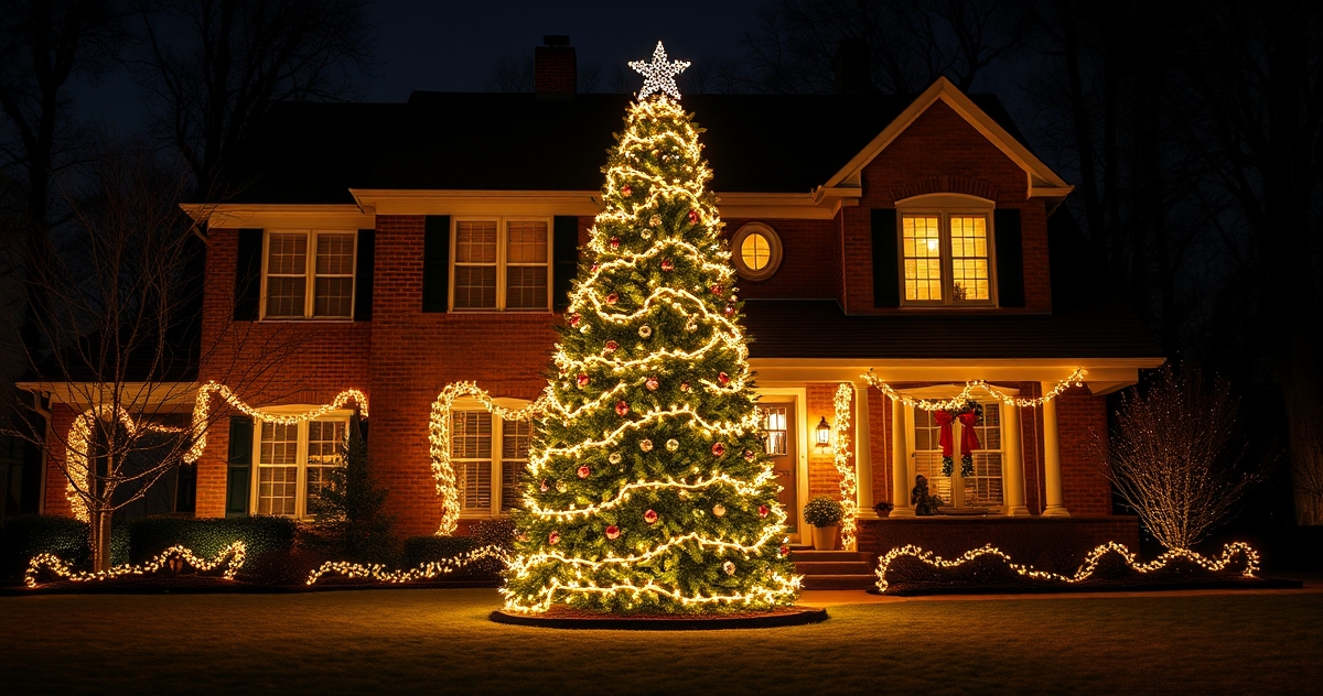 Christmas Tree Lighting Services for Massachusetts Homes and Businesses