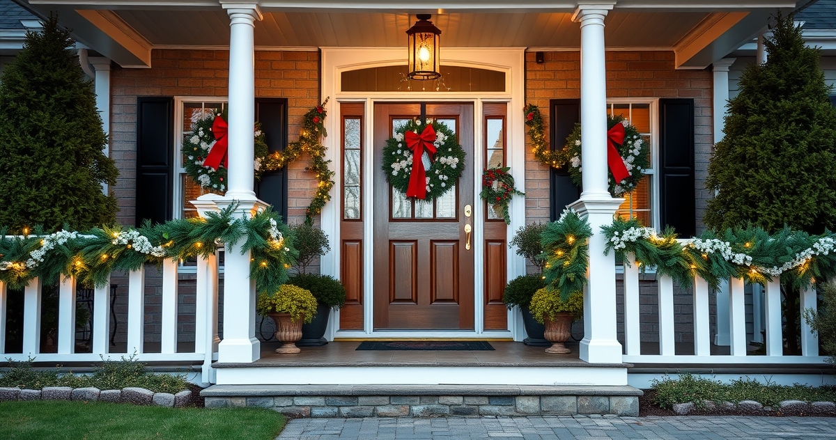 Red, White & Blue C9 Bulb Displays: How Massachusetts Homes Light Up for the 4th of July